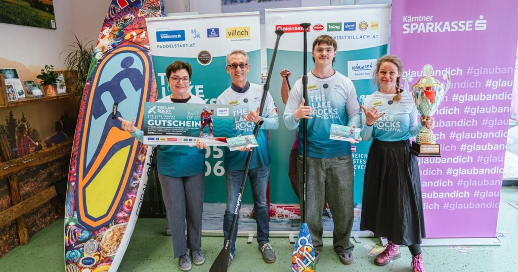 &bdquo;K&auml;rnten bewegen&ldquo; beim SUP-Festival am Faaker See